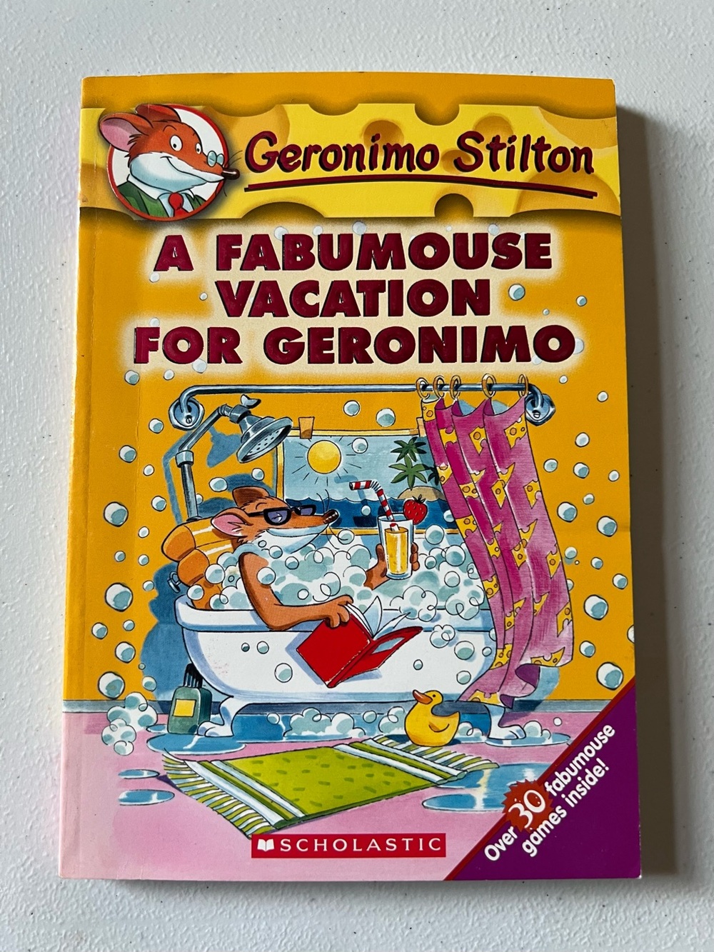 Geronimo Stilton A Fabumouse Vacation For Geronimo Book